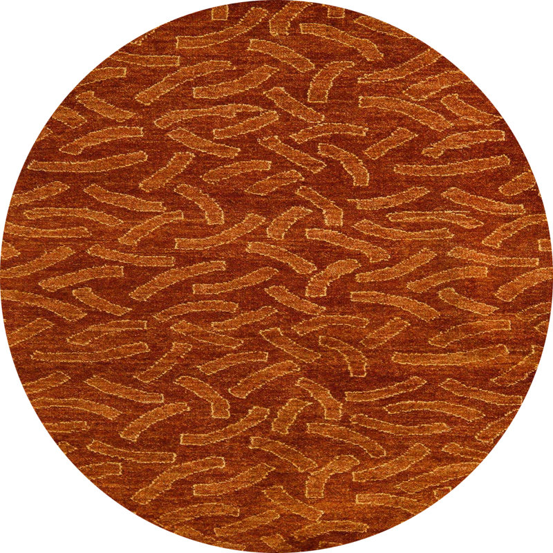 Tapis abstrait moderne 5502, Rond 3 pi