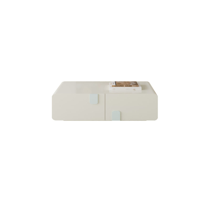Table basse en bois de style moderne, H 15,75 po x L 47,24 po x l 27,56 po