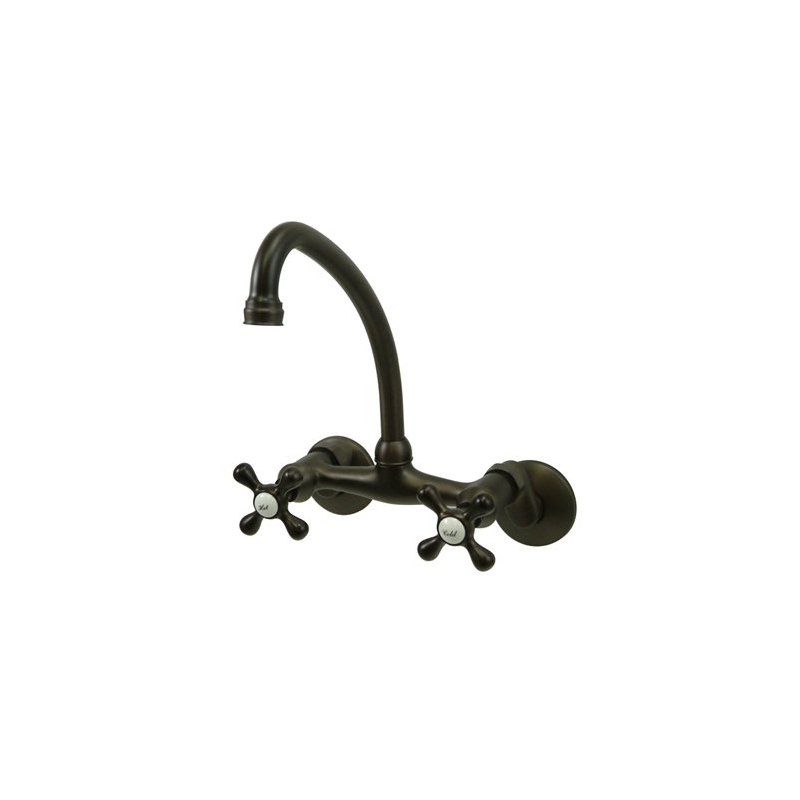 High Arch Touchless Bridge Faucet, Oil Rubbed Bronze