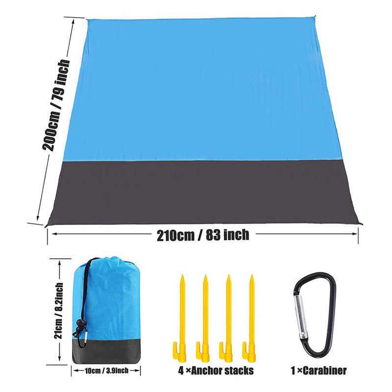 Couverture de pique-nique en microfibre / polyester