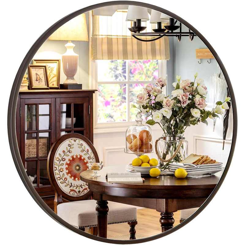 Miroir rond 24 pouces - Miroirs circulaires pour salle de bain