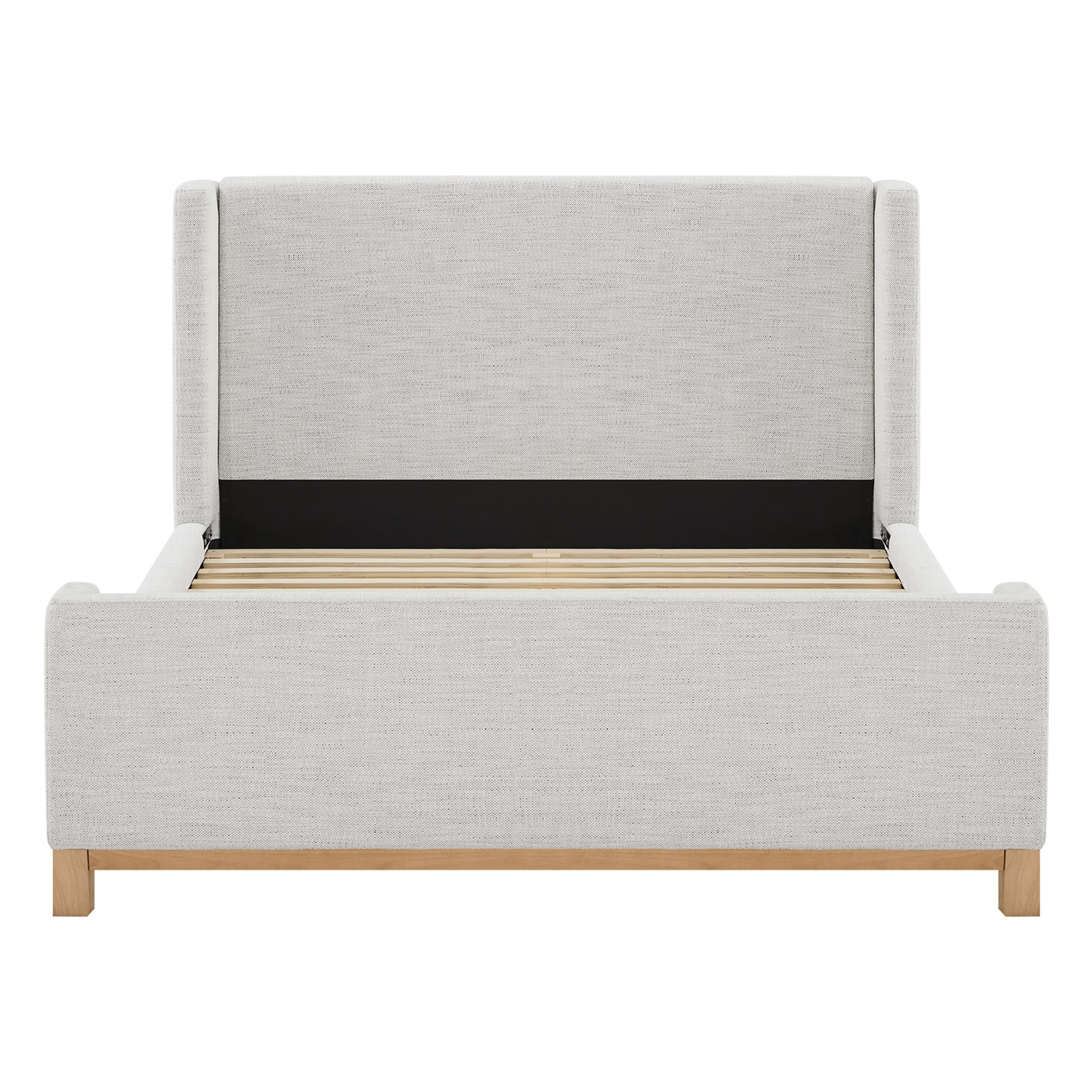 Upholstered Bed, White