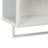 Modern Two-Door Wall Cabinet With An Open Shelf And Towel Rack
