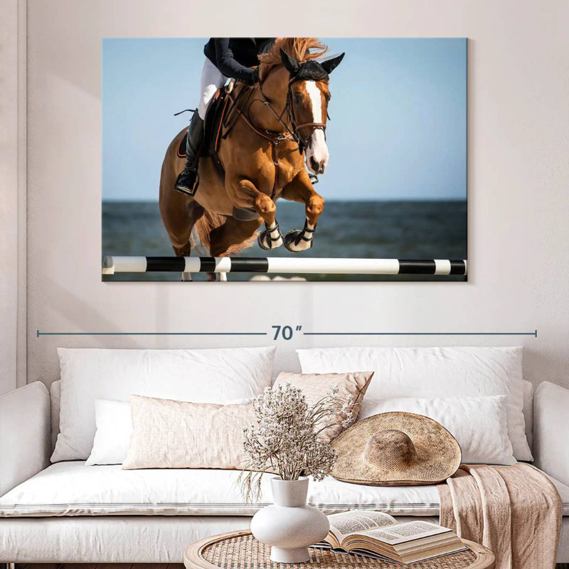 Sireci Equestrian, 34" H x 51" W