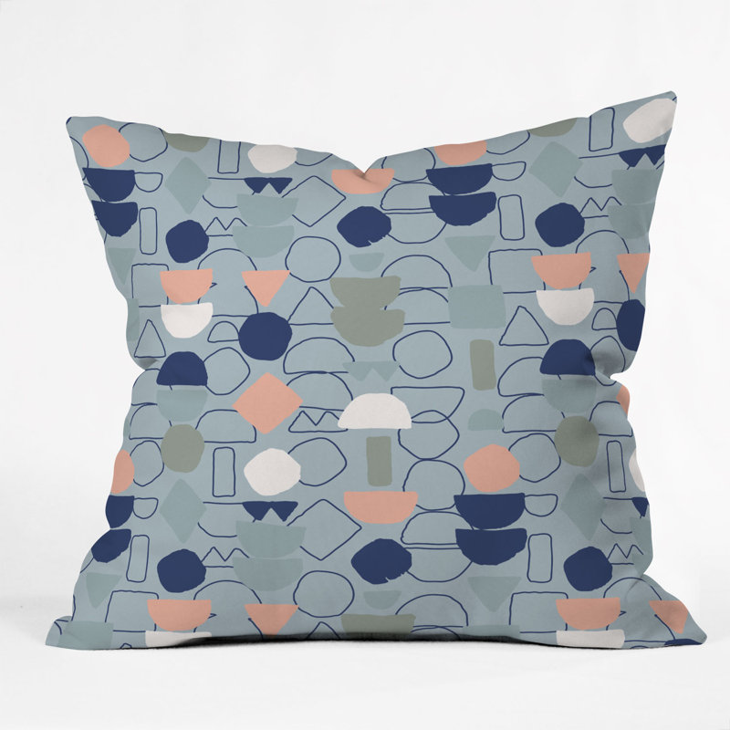 Coussin intérieur / extérieur Mareike Boehmer, 16 po x 16 po