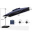 Moira 12' x 12' Square Cantilever Umbrella,Navy-1249111583-1316478939