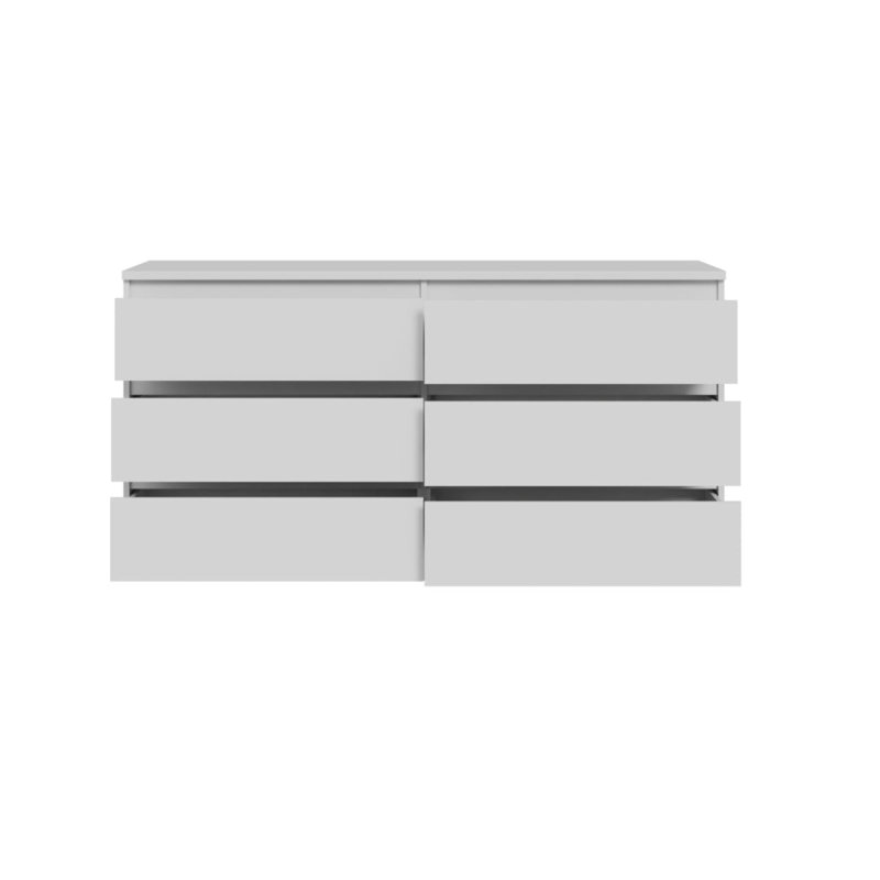 Demeri 154cm 6 Drawer Storage Chest