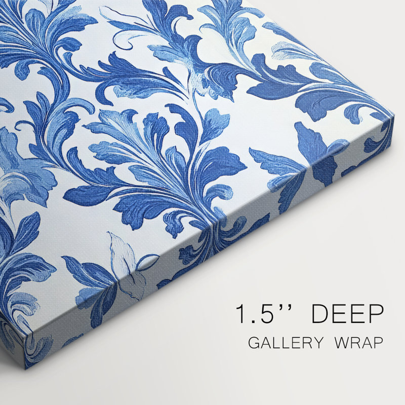 Collection de pièces de la collection CDXCII de la série WG-MRRIS - Toile tendue avec châssis de qualité supérieure - Prêt à être accroché