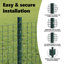 Vidaxl Fence With Posts Steel-116798069-116798072