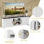 Crédence de rangement l 65 po Einari-58328600