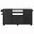 66.5" Outdoor Kitchen Island for Big Green Egg Grills, Solid Wood Outdoor Grill Cart for Tabletop Grill with Stainless Steel Top, Drawer, Compatible with Large Big Green Egg, Kamado Joe- Black-375855281