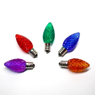 C7 LED Bulbs - Polystyrene