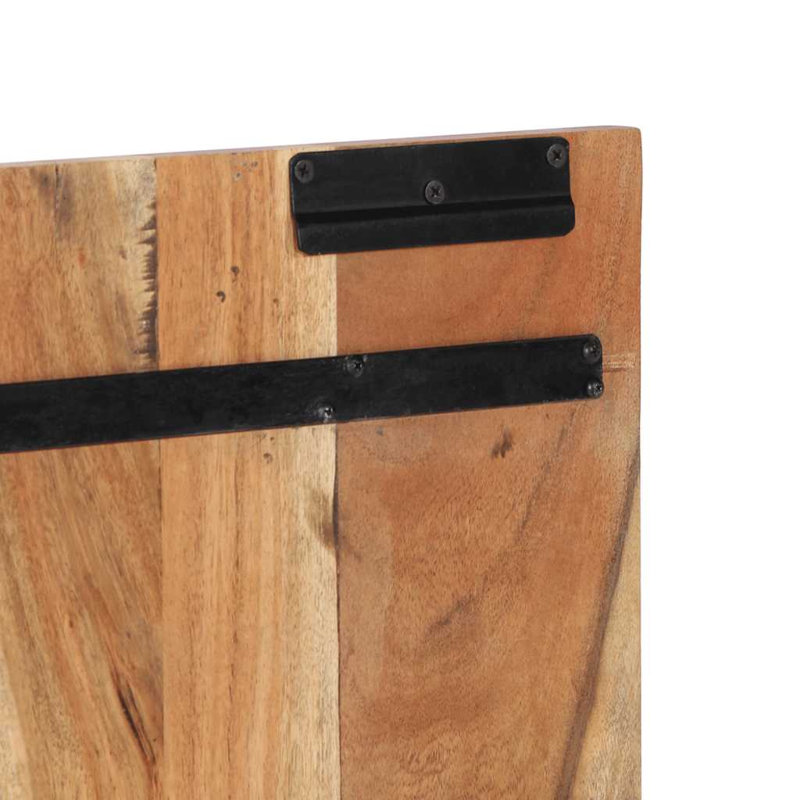 Shalika Solid Wood Panel Headboard, Kingsize (5')