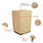 Terrazzo Fire Column Cover - Durable, Weather-Resistant, Adjustable Fit