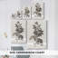 Vintage Floral Print CCCXVI -Gallery Wrapped Cavas-1792995499