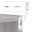 Wall Cube Shelves 6 Pcs 30X15x30 Cm-859790763