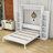 Kirthana Murphy Bed with Shelves-528213545-528213544