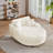 55" Modern Chaise Lounge Sofa Bed Upholstered Sofa Couch-197057923