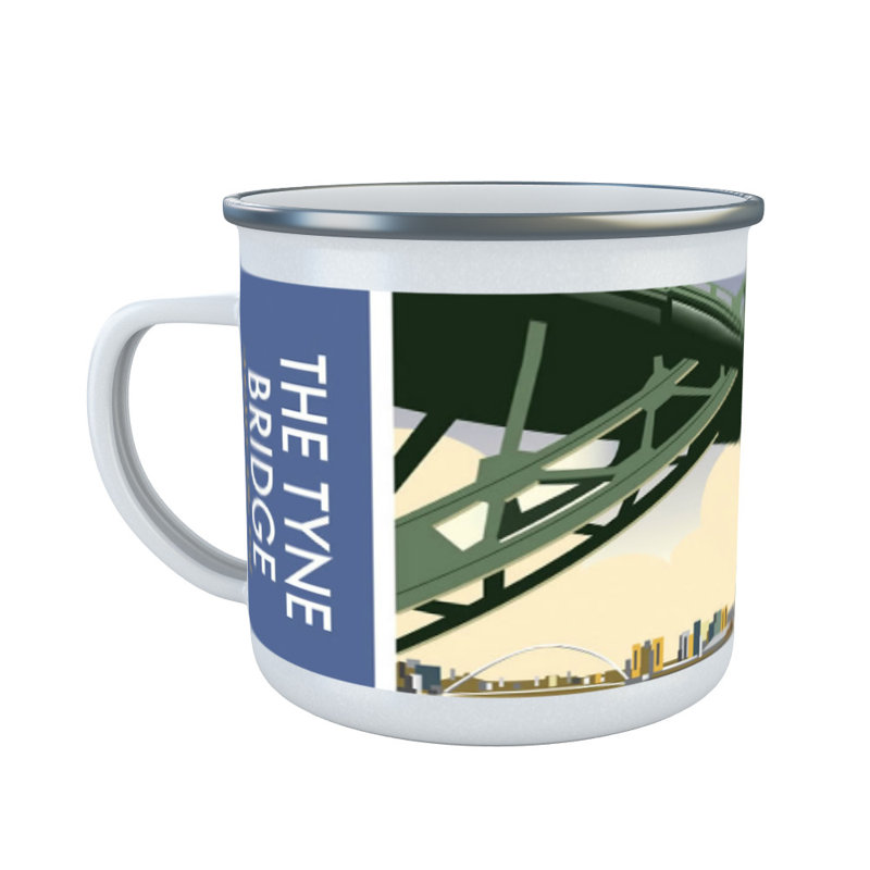 Raven Enamelware Camping Mug