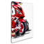 « red scooter », reproduction sur toile tendue-21934927