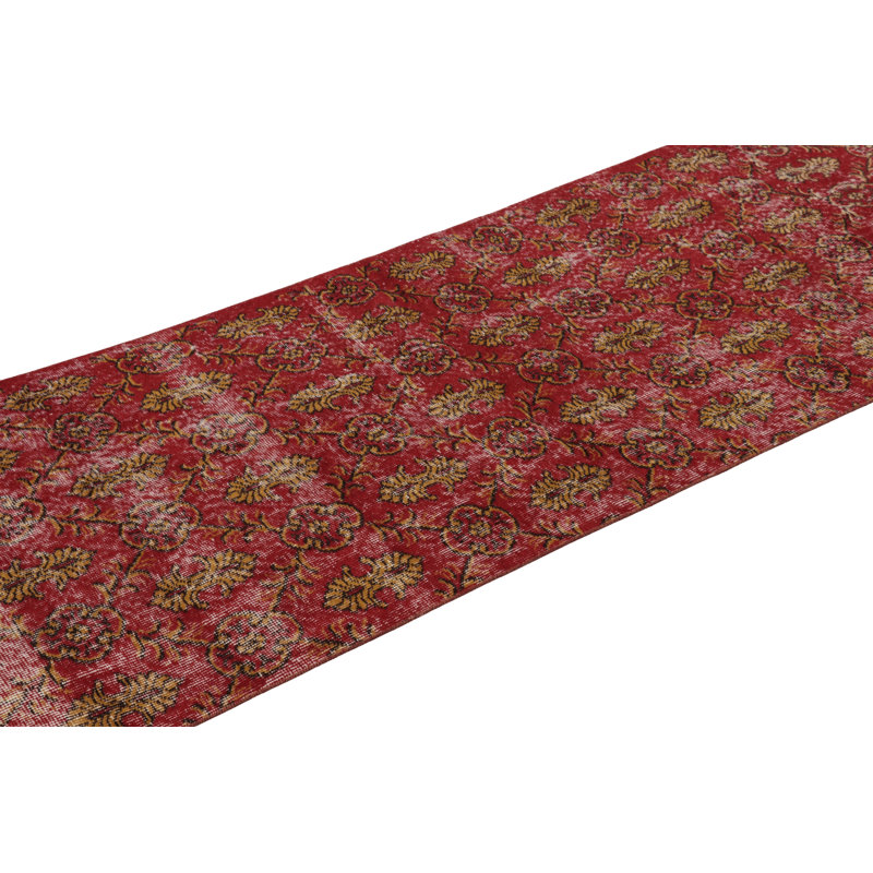 Vintage One-of-a-Kind 3'0X9'8 Hand Knotted Area Rug