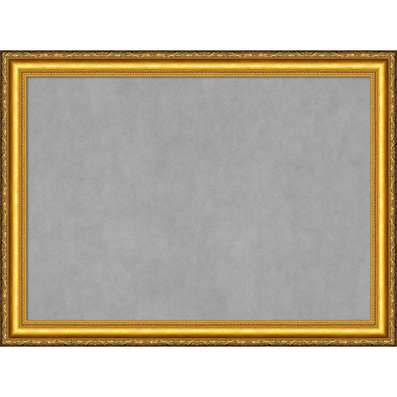 Tableau magnétique encadré doré Colonial, H 24 po x l 32 po