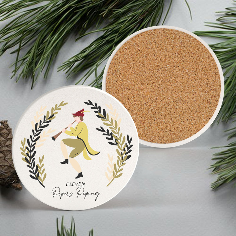 Santamaria Ceramic Round 1 Piece Coaster
