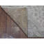 Tapis de zone en laine noué la/noir 5 pi 1 po x 7 pi 4 po one-of-kind-the main