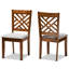 Chaise rembourrée et en bois Fraserburgh