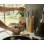 Elevate™ Steel 5 Piece Kitchen Knife Set with Bamboo Block