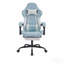 Chaise de jeu, chaise d'ordinateur ergonomique avec repose-pieds Chaise de bureau ergonomique avec dossier lombaire