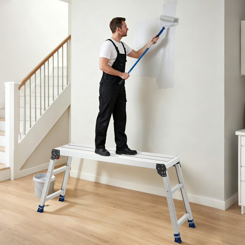 101.6 cm W Aluminum Top Workbench, 87.6cm H x 101.6cm W x 30.5cm D