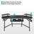 Inbox Zero Mariandi 72" Studio Desk with Keyboard Tray-87793784