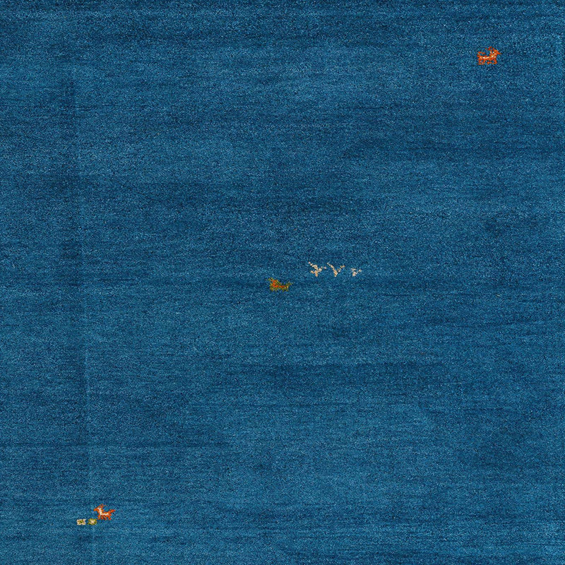 Tapis abstrait moderne 4120, Carré 6 pi