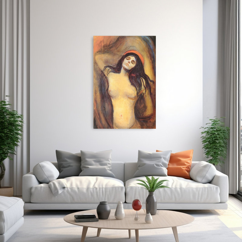 Madonna, impression d'art mural classique contemporain, 60" H x 40" W