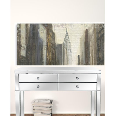 Nyc Urban Street Scene Unframed Print Wall Art