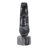 Abstract Curved Marble Statue Home Decor -Decorative Object For Table Figurine - Sculpture Accent Decoration For Living Room - 12", Gray & White