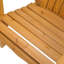 Chaise Adirondack pliante en bois massif Noyes-1123599945