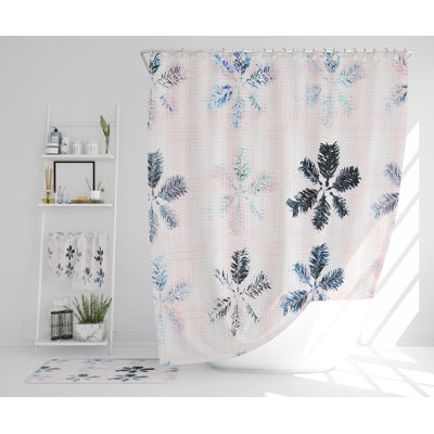Neda Polyester Shower Curtain Set