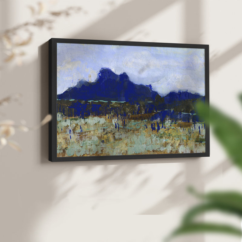Altiplano I -Framed Print - Restickable, 11" H x 14" W, Black