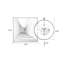 Horloges murales beiges et blanches-129459547-129459551