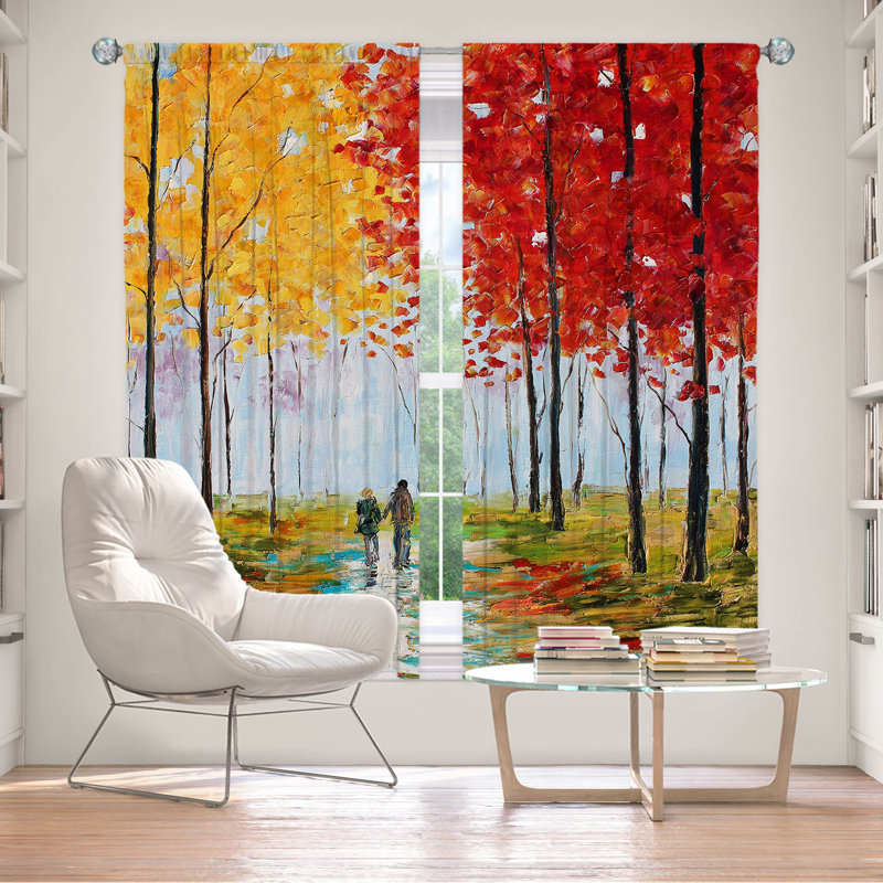 Rideau en polyester, L 40 po x L 82 po