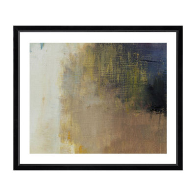 Earth Textured Abstract - Single Picture Frame Print