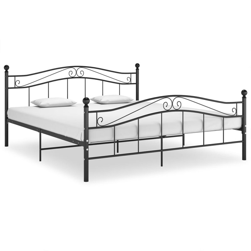 Gapspard Bed, 140 x 200cm, Black