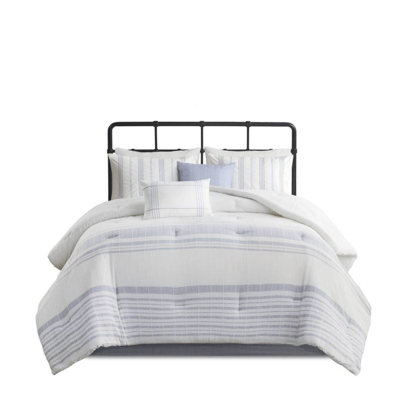 Premium Cotton Jacquard Bedding Sets, Oversized Comforter, Farmhouse Style, Cozy Home