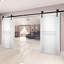 Dalle de porte blanche en bois manufacturé Mela-58144576