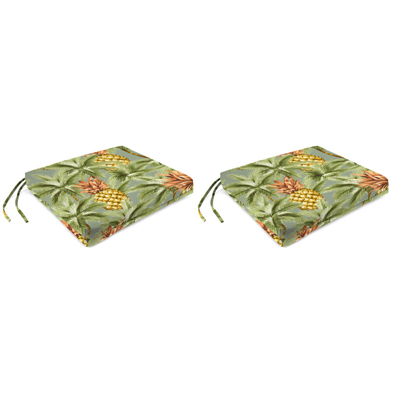 Outdoor Seat/Back Cushion, Luau Breeze