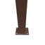 Arche de jardin en aluminium avec barrière-114351245