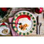 Old St. Nick Handmade Earthenware Dinner Plate