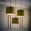 22cm H Blended Fabric Drum Pendant Shade-1484457582